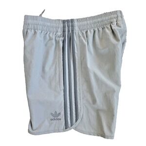 New Mens Adidas Originals Sprinter 5" Shorts Sz XL Classic Trefoil Retro Gray